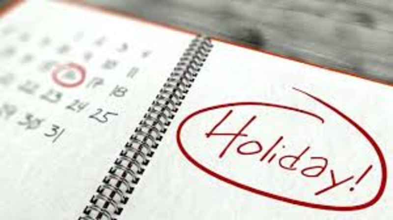 General holiday on 17th  Madikeri
